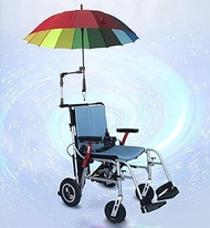 Lightweight Wheelchair Open/Fold In 1 Second Lightest Most Compact Power Chair Drive With Electric Power Or Manual Wheelchair Up Range For Disabled Elderly