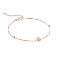 SK Jewellery Simplicity 14K Rose Gold Loca Bracelet