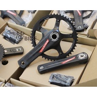 Cypher AeroJet Carbon Fiber Hollow Integrated Chainring Single Speed Field Dead Fly Lightweight Cran