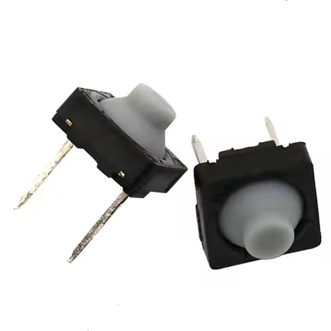 10PCS Touch Switch 8x8x5 Pin 5H Silica Gel Silent Button Two Feet Pin Conductive Silicone Button Swi