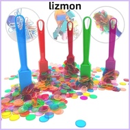LIZMO Magnetic Bingo Set, ABS Magnetic Stick Wand Bingo Wand Set,  Bingo Game Ergonomic Wand Multico
