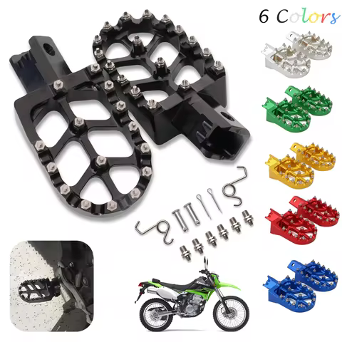Motorcycle CNC Footpegs Universal For HONDA CRF XR 50 70 110 M2R SDG DHZ SSR KAYO Pit Bike Colorful 