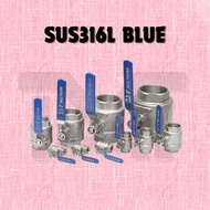 BSPT 316L Stainless Steel / 316 Stainless Steel Ball Valve / SUS 304 Stainless Steel Ball Valve/ Fem