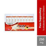 PORO PARACETAMOL SUPP 250MG (5BIJI/1PAPAN)