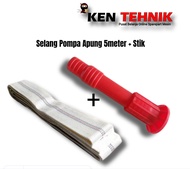 Selang Pompa Apung 5Meter + Stik Nozzle Pompa Apung
