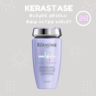 Kerastase Bain Ultra Violet shampoo 250ml  แชมพูที่เหมาะสำหรับผมฟอกหรือทำสีโทนเย็น สีบลอนด์สว่าง บลอนด์หม่น สีบลอนด์เทา สีเทา สีควันบุหรี