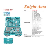 TOTAL THKTHP21426 142 Pcs Combination Tools Set