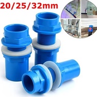 PVC Pipe Connectors Aquarium Pipe Connectors Water Pipe Connector Accessories 20mm 25mm 32mm