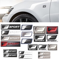 3D Metal Car Emblem Badge Body Side Stickers for Lexus F Sport Logo IS200 IS250 ES300 GS350 GS430 RX
