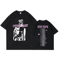 Benson Boone American Heart World Tour T-Shirt For Men And Women Fashion Clothing Cotton Short Sleev