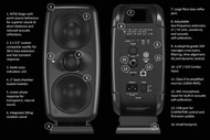 全新行貨，旺角店 ，IK Multimedia iLoud MTM MKII Studio Monitor Speaker 監聽音箱