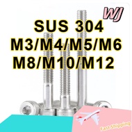 304 stainless steel half-tooth Hex Bolt/ Hex Bolt DIN931 | Half Thread Skru  M3/M4/M5/M6/M8/M10/M12 