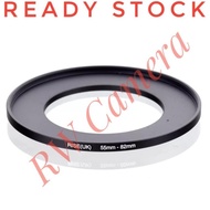 Step Up Filter Ring 55 To 82 55Mm To 82Mm 55-82