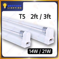 T5 2ft 14W / 3ft 21W (Warm / Daylight) Compact Fluorescent Tube Lamp Energy Saving Super Bright