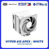 Cooler Master Hyper 612 APEX White Air CPU Cooler Dual 120mm PWM MAP-T6PN-225PW-CW itw
