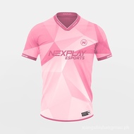 ▩NXP NEXPLAY ESPORT JERSEY Pink Quartz T-Shirt Full Sublimation 3D T-Shirt Nexplay Evos S10 2022 F 4