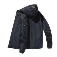 Ready Stock Men's outdoor jacket windproof and waterproof men's Hoodie Men's Good Quality Waterproof jaket lelaki