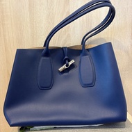 Longchamp 真皮托特包