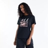 New Balance Womens Multi Runner Relaxed T-Shirt - BLACK