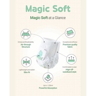 [4 Packs] Magic Soft Diaper TAPE / PANTS (S-XL)