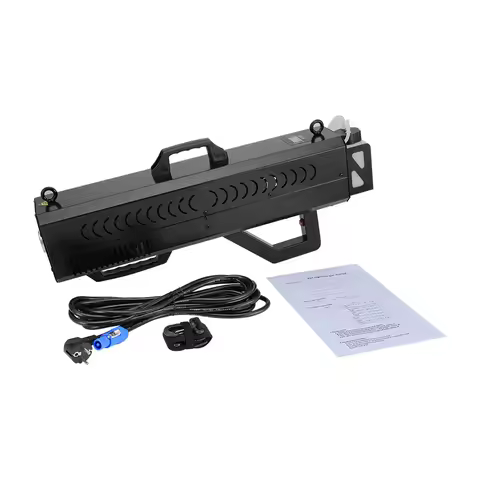 Butoy 1500W Handheld Smoke Gun Dry Ice Effect LED RGBW Stage Special Effect Smoke Sprayer for Nightc