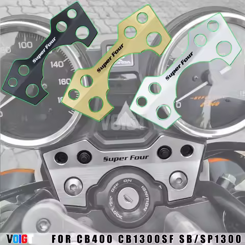 Aluminum Instrument Panel For Honda CB1300 CB400 Super Four CB400SF CB1300SF Dash Bezel Stiker Dust 