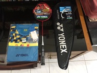 JUAL RAKET BADMINTON YONEX ASTROX 88D DOMINATE RED WHITE MARCUS GIDEON ORIGINAL BULUTANGKIS 88 D MER