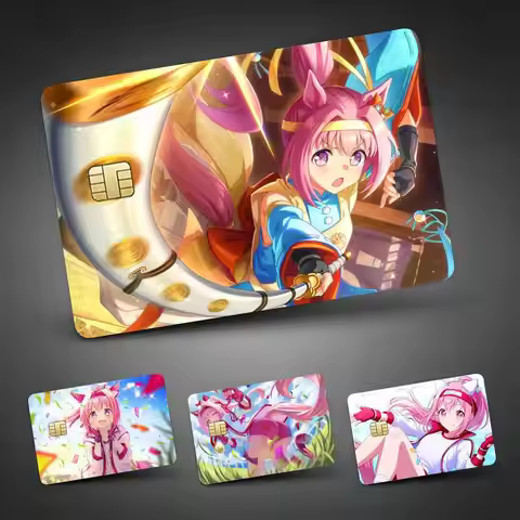 H-Haru U-Urara U-Umamusume Sticker Decoration Creative Bank Card Bus Metro Waterproof Sticker
