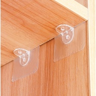 ️ ️ Sticker 6X6/7X7 cm Heavy Duty Support Shelf Divider Wardrobe Kitchen Cabinet Quick Installation