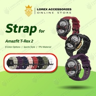 Strap for Amazfit T Rex 2, 8 Color Options, Trex2 Smart Watch High Quality Strap (trex 2 smartwatch accessories)