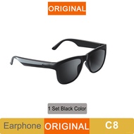 New C8 Smart Wireless Bluetooth Sunglasses Headphone Blue Light Eyes Protection Earphone Sports Musi