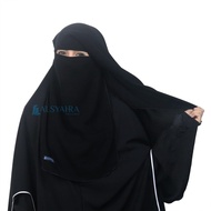 /// alsyahra exclusive niqab yaman jetblack edition