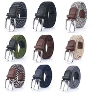 Classic Mens Belt,Elastic Belt for Women,Woven Belt