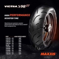 TYRE MAXXIS VICTRA S98 ST (NAMA BARU) / F1 ST SPORTS TAYAR SCOOTER (13 / 14 inchi)