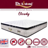 Dr.Alstone - Hybrid Care Series Cloudy 10'' Latex Feel Mattress Tilam (King/Queen/ Super Single/Single) NO SPRING Bed