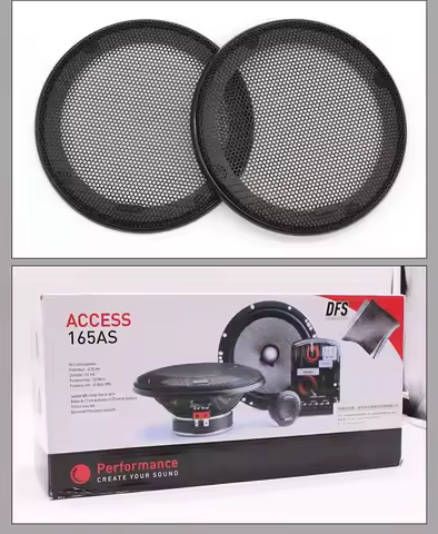 Car 6.5 Inch 165AS Door Speakers Coaxial High Low Audio Speakers