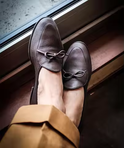 Men Summer Loafers British Casual Shoes a Pedal Loafers Wild Formal Dress Men Loafers