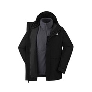 THE NORTH FACE Men's Elements Fleece Triclimate Jacket AP - Black x Grey