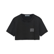 Alexander Wang Crop Top Womens Black 1CC1201327