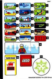 【磚樂】 LEGO 樂高 92644 6380732 套裝 40528 貼紙