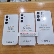 Silicone Jelly Case Clear Casing Samsung S24 / S24 Plus + / S24 Ultra