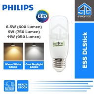 PHILIPS Essential 6.5W 9W 11W E27 LED Stick Bulb PHILIPS LED Bulb SIRIM