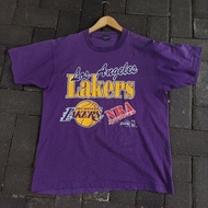 Vintage LA lakers 1991 NBA Approved Tshirt