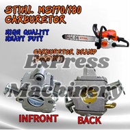 (MS180 CARBURETOR) Fast Delivery Chainsaw Stihl MS170 MS180 Carburetor BRAND BIGDINT