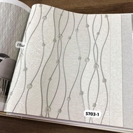 VILLA LUXURY DIAMOND GEM STRIP MODERN WALLPAPER