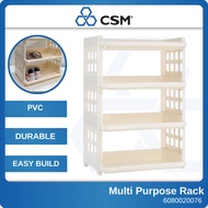Century PVC 515 Multi Purpose Rack 4 Tier 3 Tier | Kitchen Bathroom Shoe Book Rack
