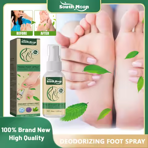 Foot Deodorant Spray Prevent Stinky Feet Non Pungent Fragrance Anti-sweat Moisturize Skin Relieve Dr