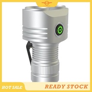 [CloudsMiles] Light Torch Camping Emergency Flashlight TYPE-C Rechargeable Outdoor Fishing Torch Sli