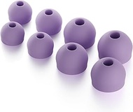 Premium Silicone Earplug Tips Replacement – Set of 4 Sizes (XS, S, M, L) – Compatible with CURVD, Lo