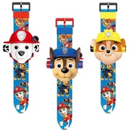 💖 Paw Patrol Projection Watch l Chase Marshall Skye Rubble Rocky Zuma l Time Clock l Birthday Party Goodie Bag Gifts
